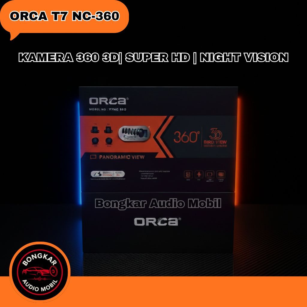 KAMERA 360 ORCA 3D / KAMERA ORCA 360 3D /KAMERA ORCA 360 3D T7