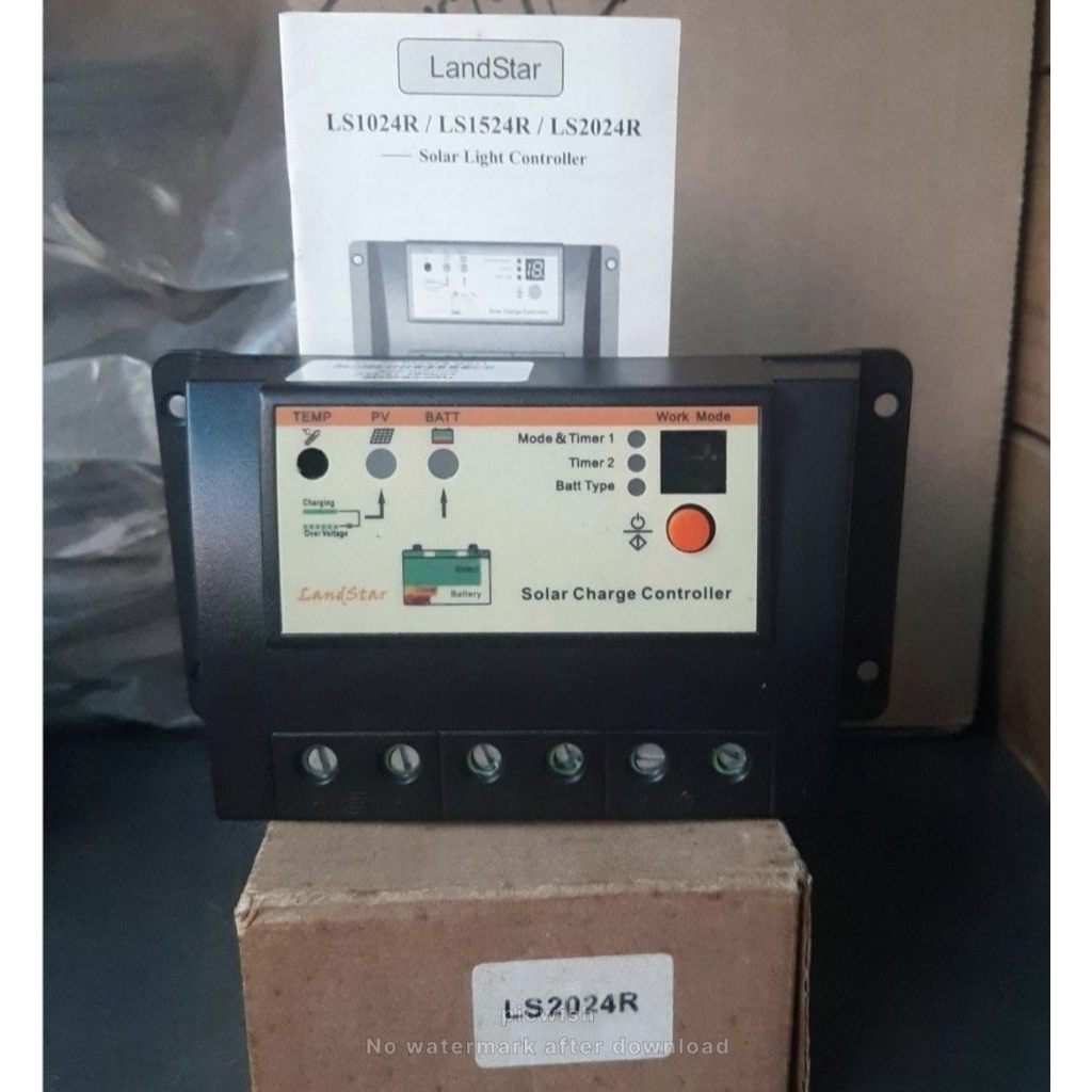 LS2024R SOLAR CHARGECONTROLLER TYPE LS2024R 12/24V 20A
LANDSTAR