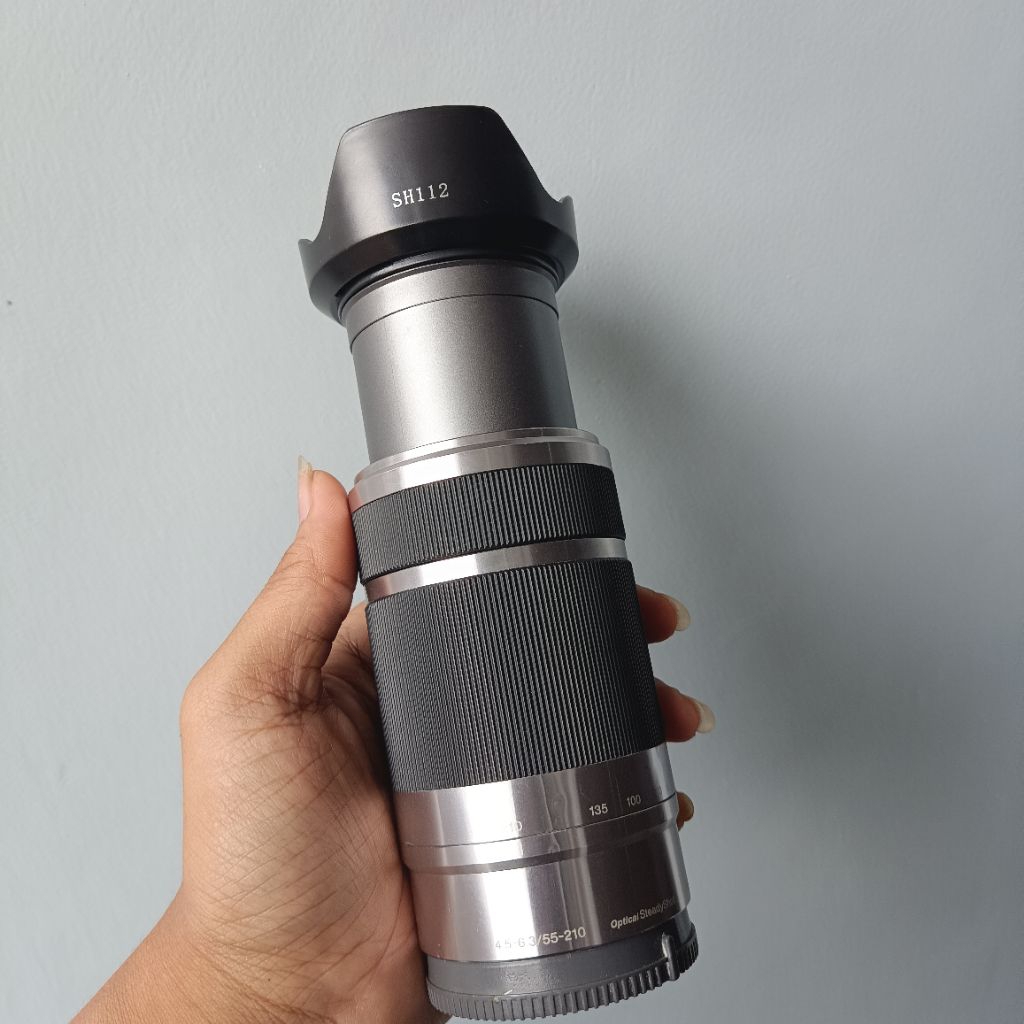LENSA TELE SONY 55-210MM / SONY E55-210MM BEKAS