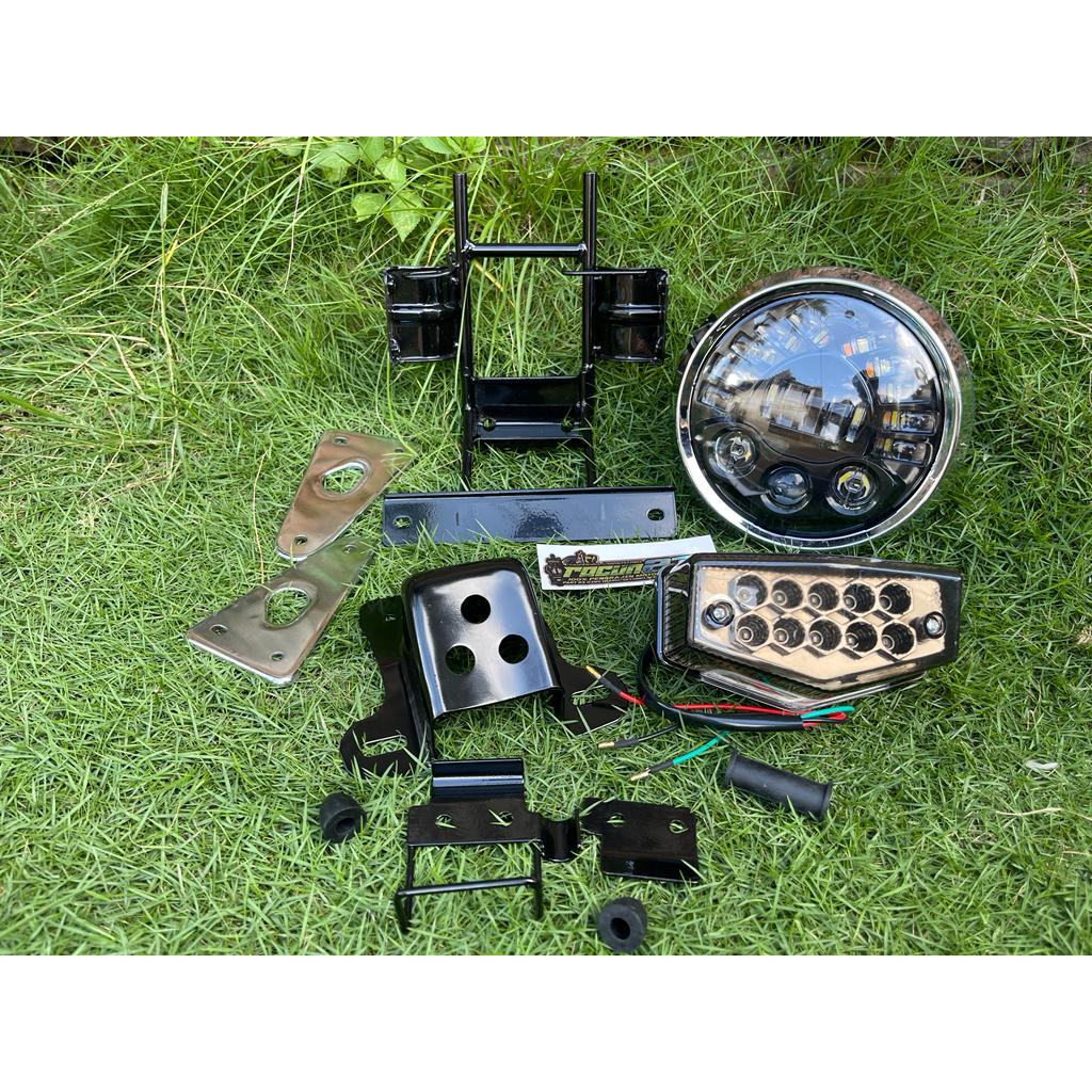 PAKET SET UPGRED LAMPU STOPAN SPEDO RX KING PEREDAM