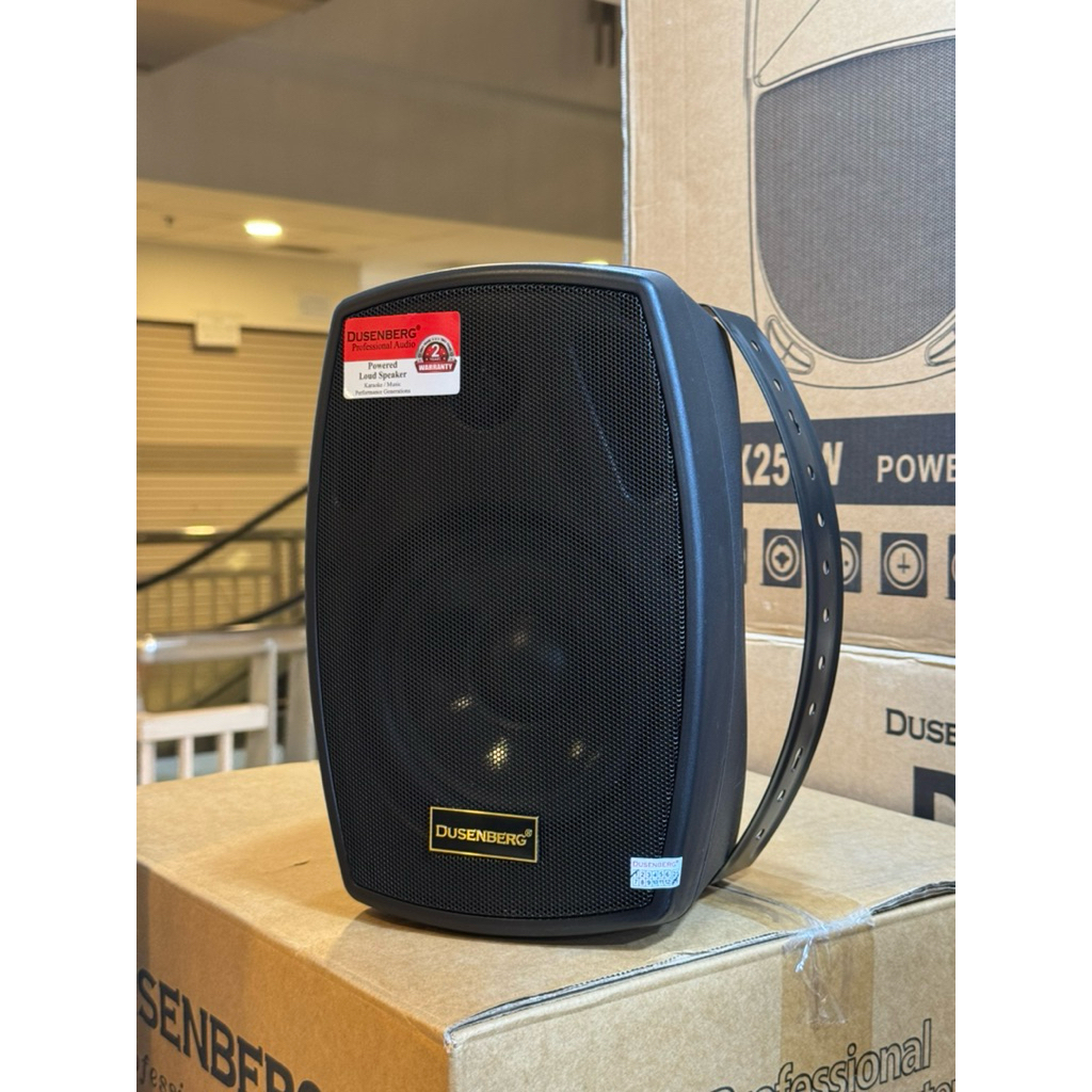 DS6B Speaker Pasif DUSENBERG Speker Dinding 6 Inch 1 Unit Original Wall Mount Garansi Resmi 2 Tahun Suara Jernih Toko Cafe Sekolah Rumah Ibadah Sound System Indoor Outdoor Masjid Aula Hajatan Meeting Acara Nyanyi Lagu MC DJ Dynamic Bass Audio Event Bagus