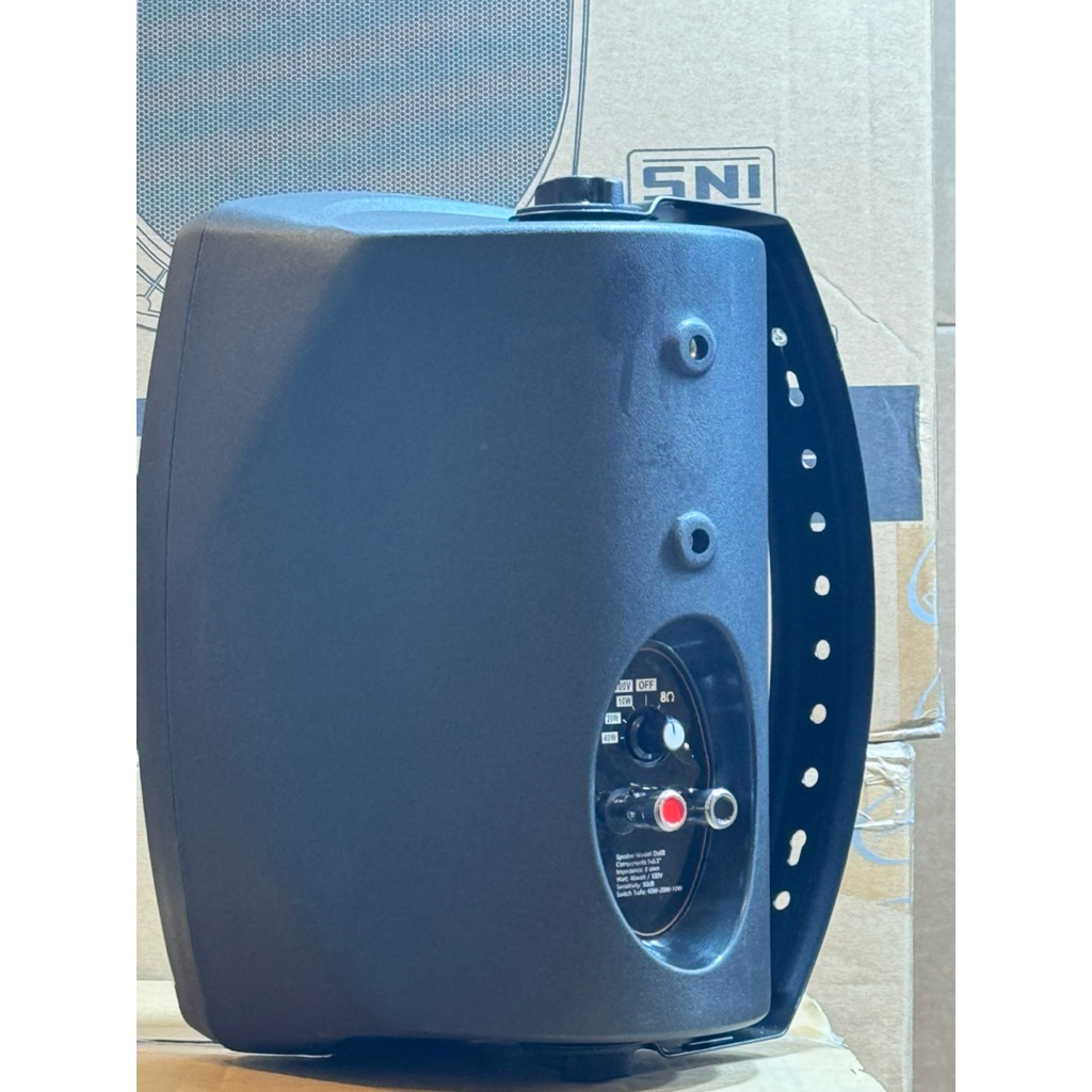 DS6B Speaker Pasif DUSENBERG Speker Dinding 6 Inch 1 Unit Original Wall Mount Garansi Resmi 2 Tahun Suara Jernih Toko Cafe Sekolah Rumah Ibadah Sound System Indoor Outdoor Masjid Aula Hajatan Meeting Acara Nyanyi Lagu MC DJ Dynamic Bass Audio Event Bagus