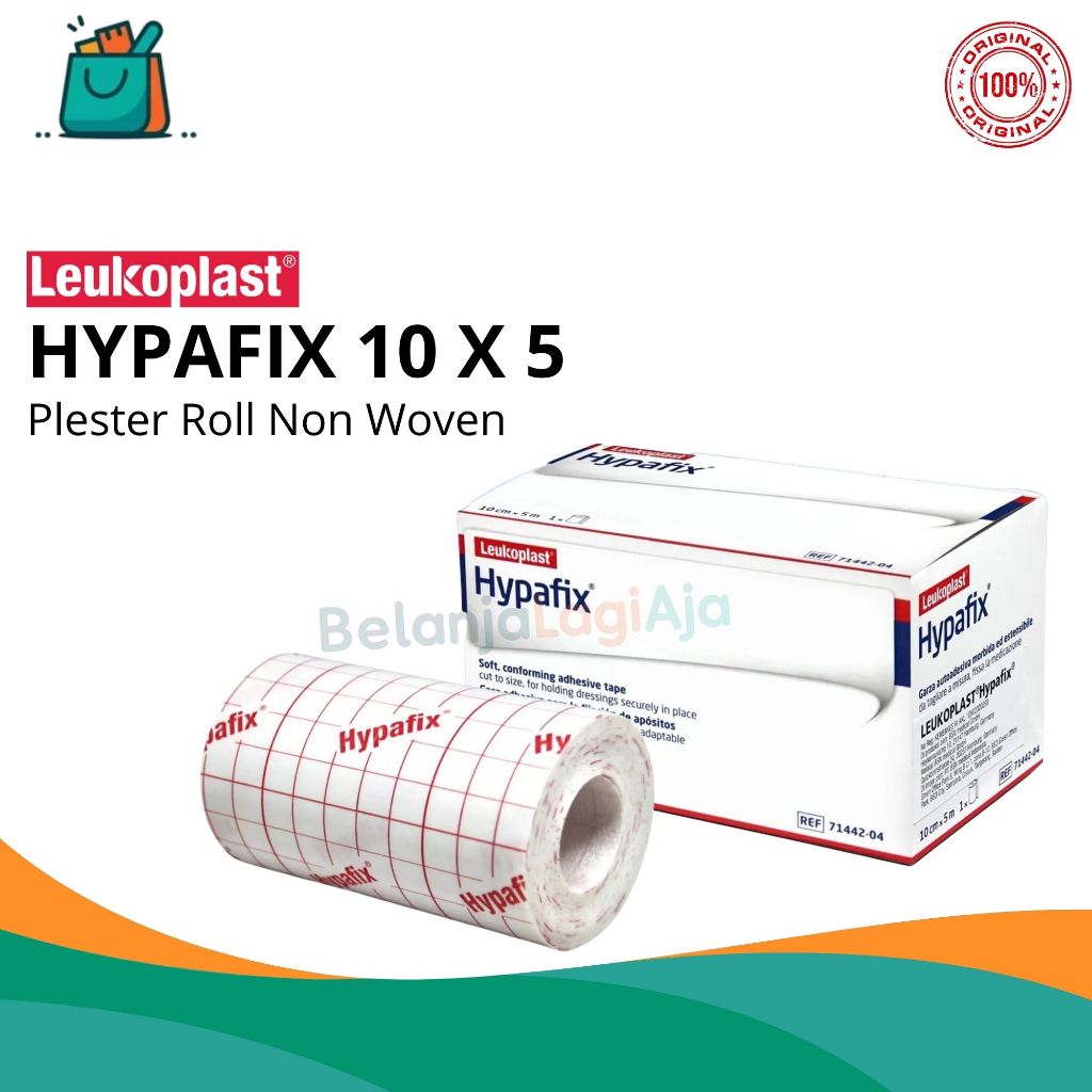 Hypafix Plester Elastis/Plester Luka Hypafix/Adhesive Tape Hypafix