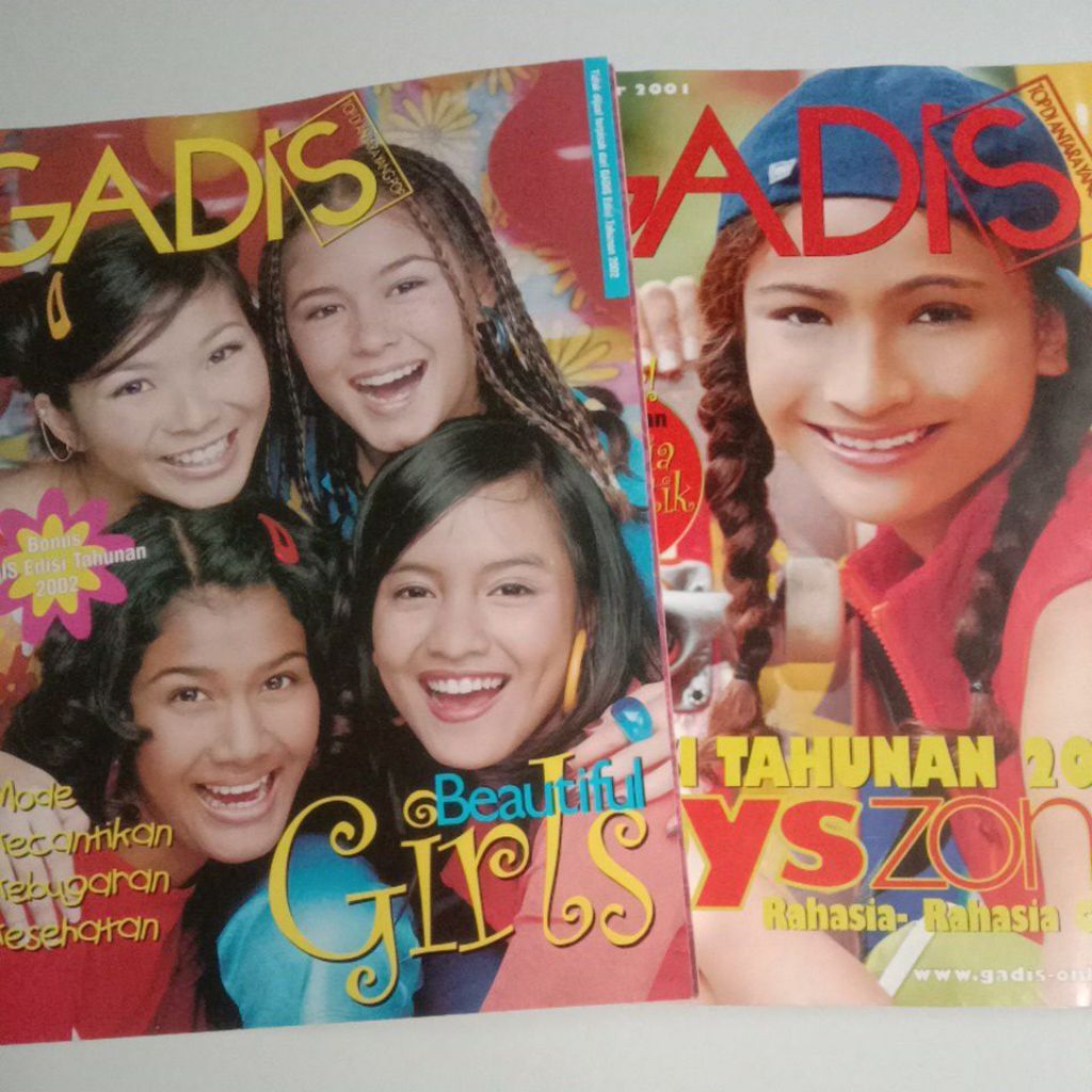 Majalah Gadis Edisi Tahunan 2002 Plus Bonus