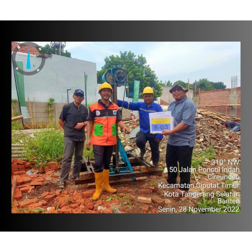 Jasa Soil Test | Uji Tanah | Uji Sondir Boring Test  DCP Test Survey Topografi