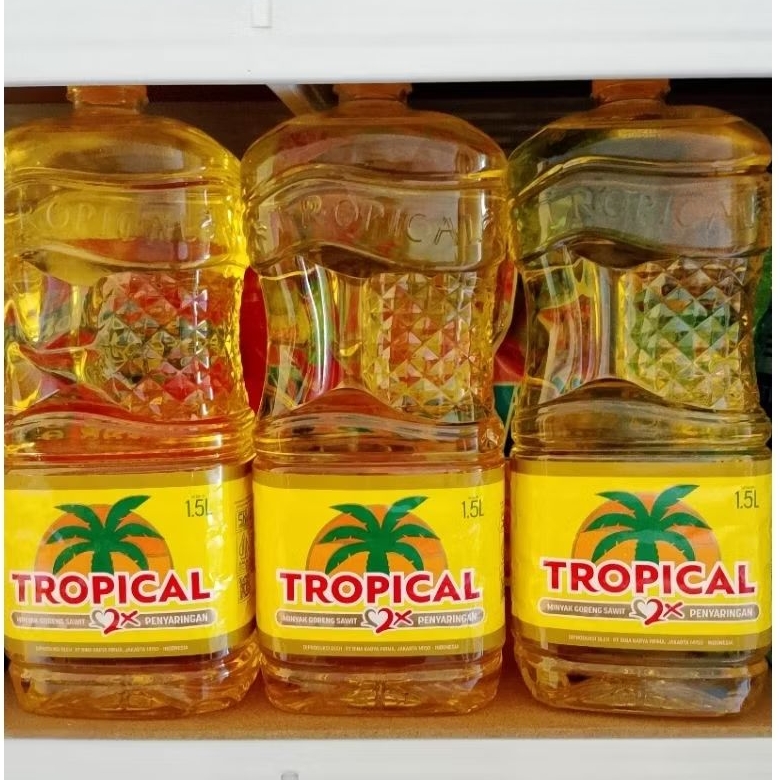 Minyak Goreng Tropical Botol 1,5 liter