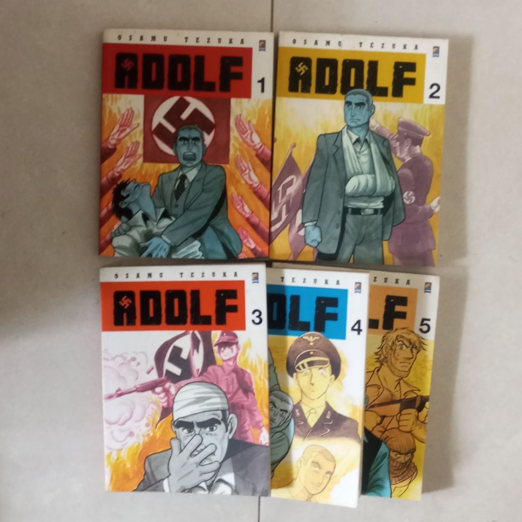 Paket novel grafis Adolf - Osamu Tezuka