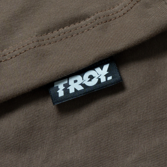 Troy Company Tshirt Maple Brown Youth Crew - Kaos Lengan Pendek Kaos Coklat Maple MTD 3155