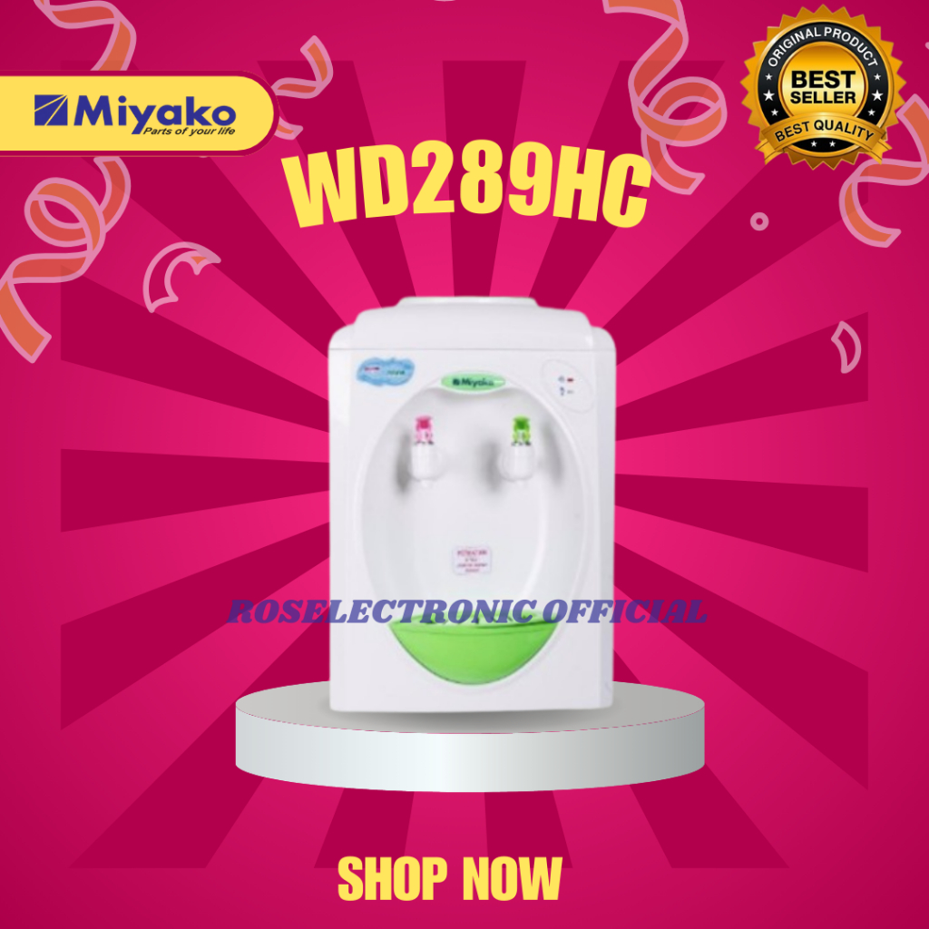 Miyako AquaChill WD289HC - Dispenser Air Galon Atas/WD 289HC/WD-289HC/WD-289-HC/WD 289 HC/WD289HC