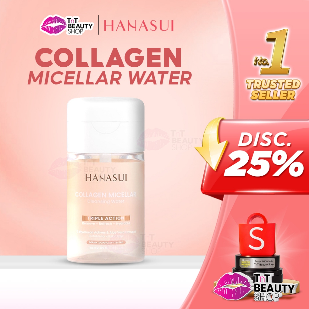 Hanasui Collagen Micellar Cleansing Water | TnT Beauty Shop