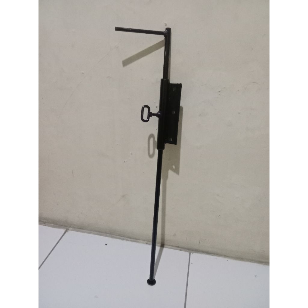 Standar Gerobak motor Bahan Besi As anti Bengkok