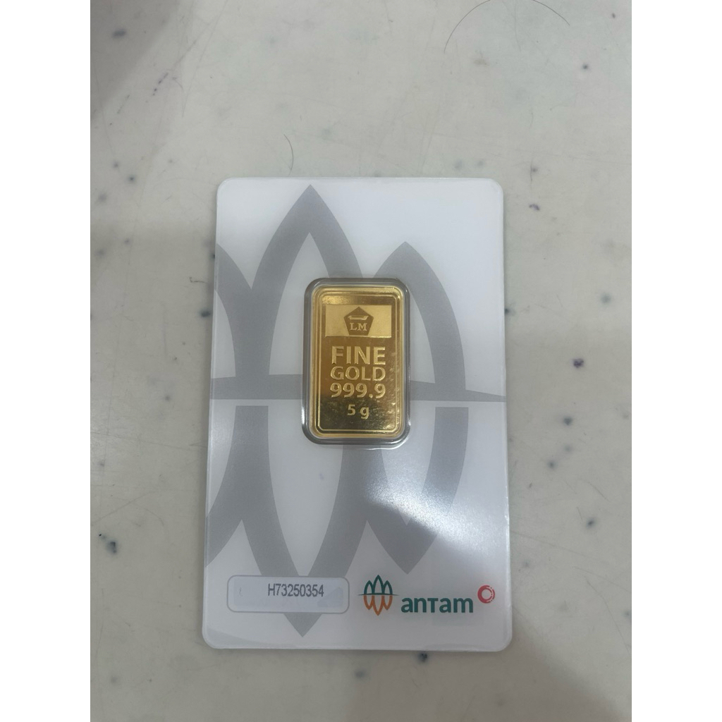 logam mulia emas batangan 5gram antam