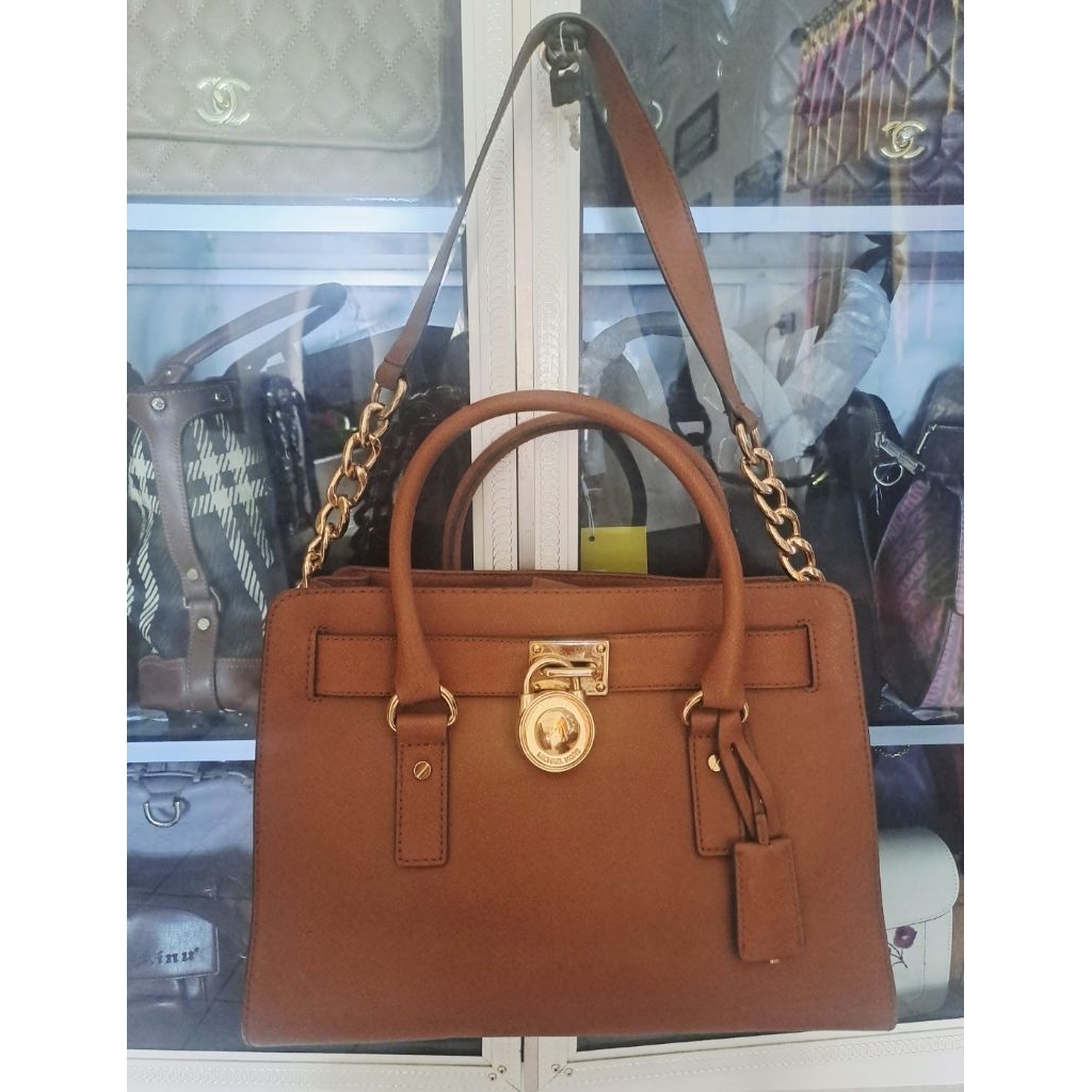 PRELOVED MK HAMILTON BROWN SAPIANO