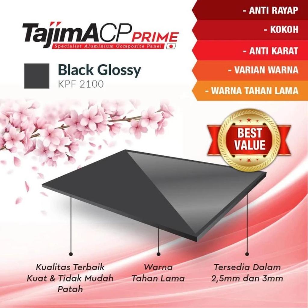 ACP Tajima 3mm Indoor - Black Glossy