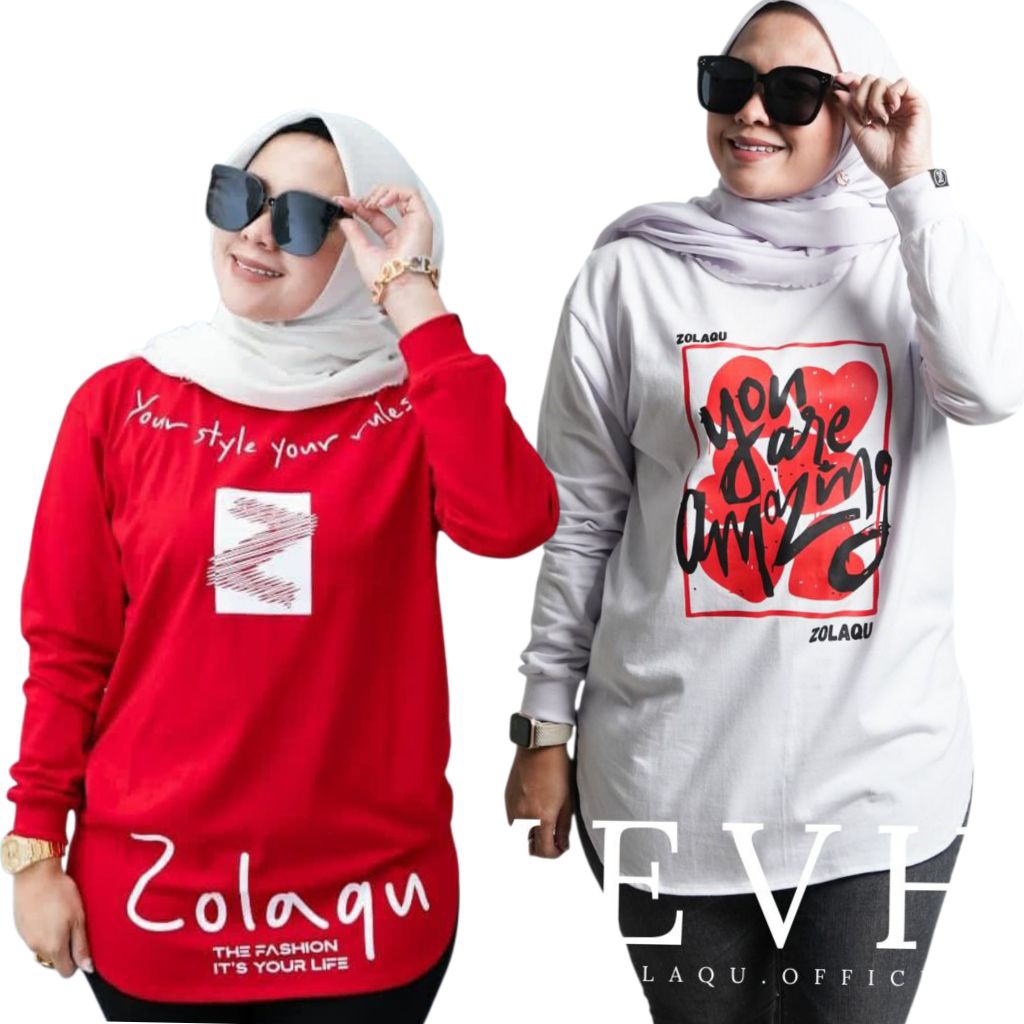 TOP zolaqu ouval semi tunik