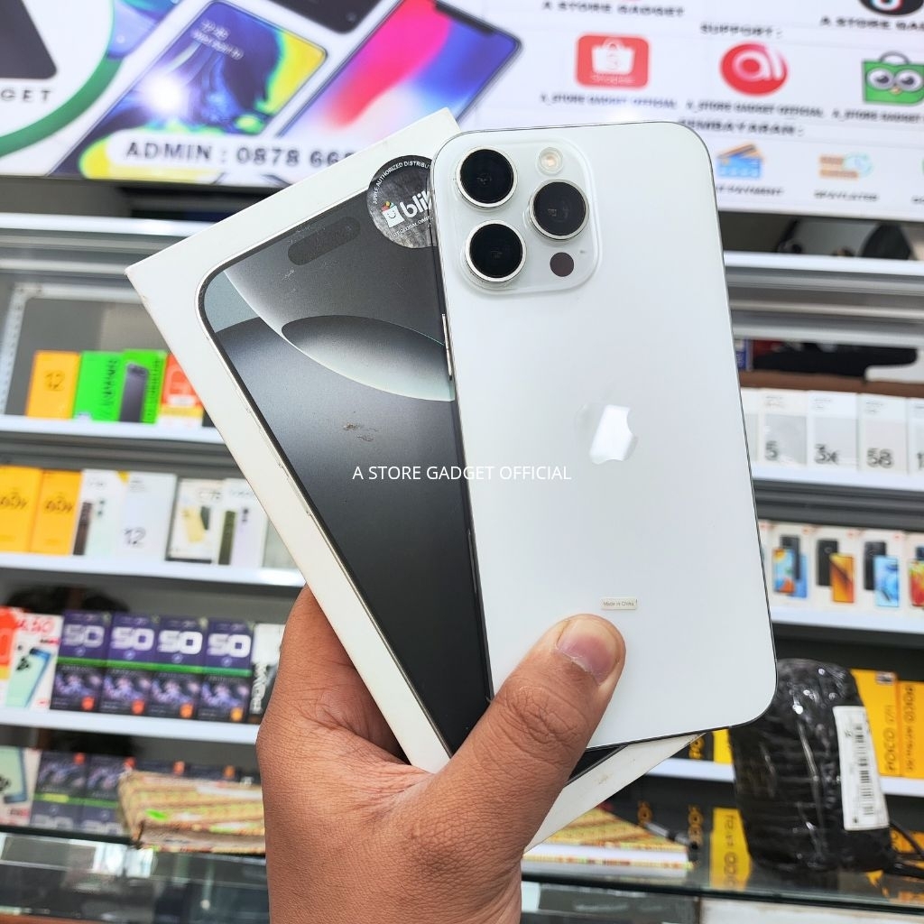 IP 16 PRO MAX 256GB IBOX SECOND FULLSET ORIGINAL