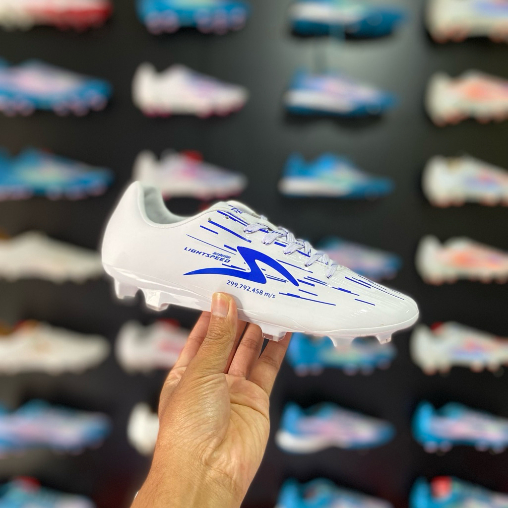 Sepatu specs lightspeed reborn fg / dazzling blue
