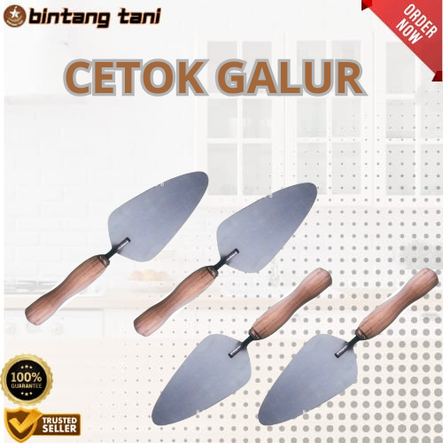 [Bintang Tani] - Sendok Semen / Cetok Galur / Cetok Alat Bangunan