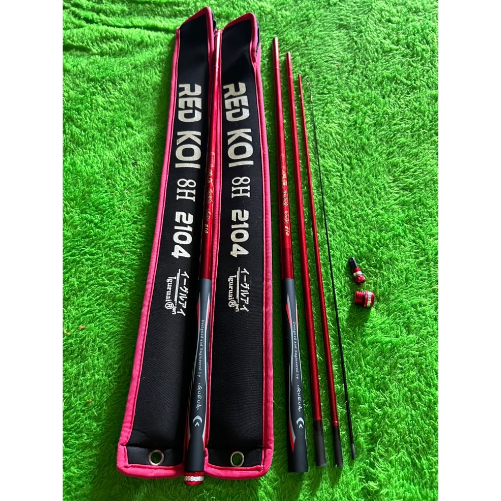 TEGEK IGURUAI RED KOI UKURAN 210 CM BARU