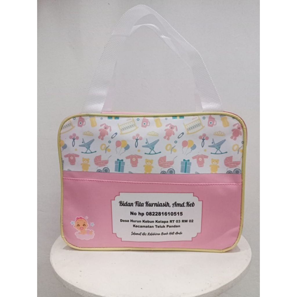 Tas Partus/Tas Bidan/Hampers Lahiran Custom