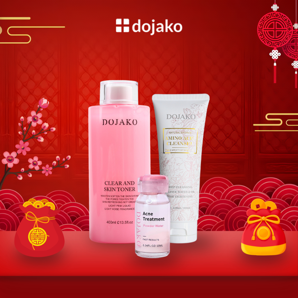 PAKET JERAWAT BANYAK DOJAKO SKINCARE READY IMPORT