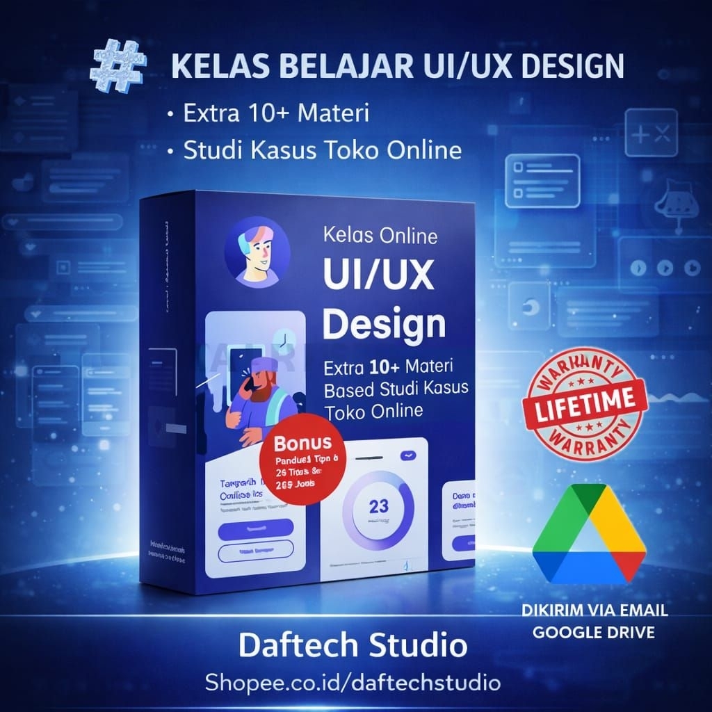 UI UX DESIGN Class Belajar UI Web Design Lengkap