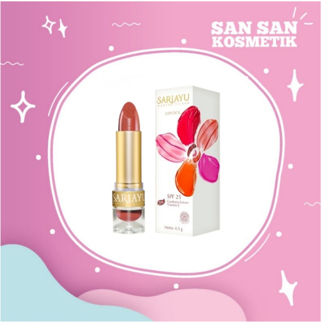 Sariayu Lipstick Gold Series