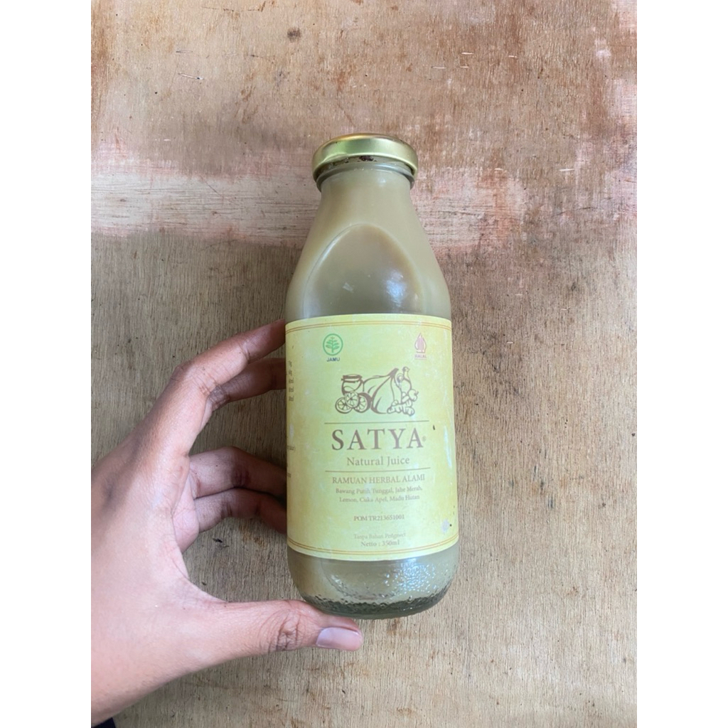 SATYA NATURAL JUICE BAWANG PUTIH TUNGGAL JAHE