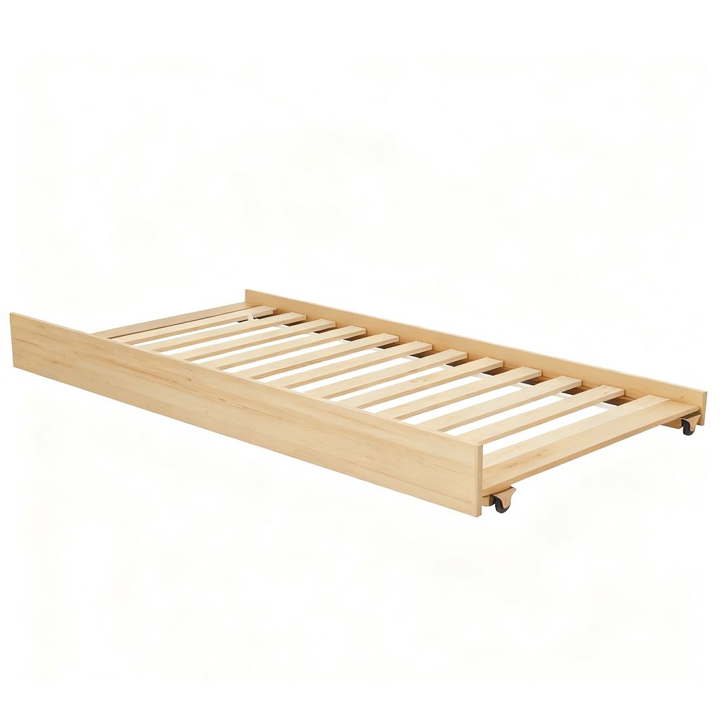 Dipan kayu sorong bawah 90x200x20cm/Dipan sorong/Laci dipan Costum ukuran