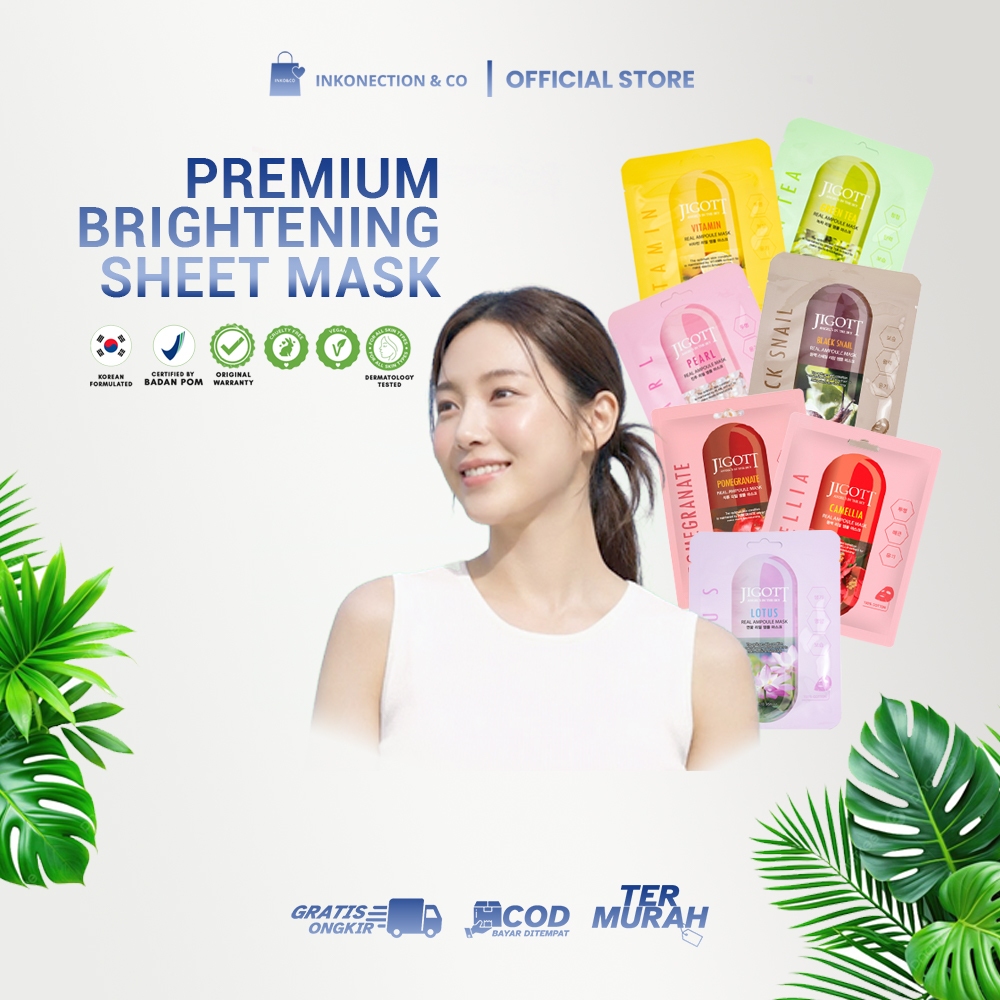 JIGOTT - Real Ampoule Sheet Mask 27ml