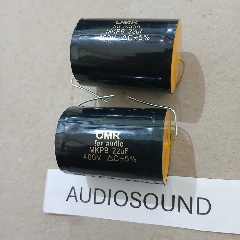 kapasitor bulat 226 400v OMR for audio 22uf  400v capacitor
