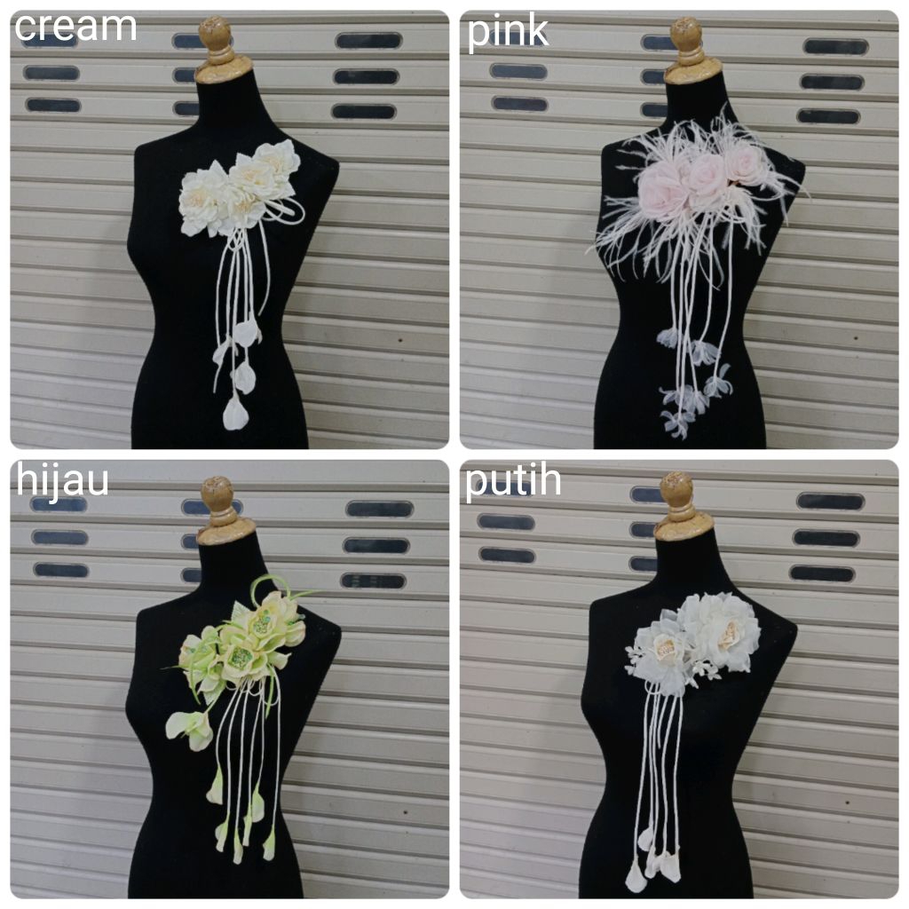 Korsase Gaun, Bunga Korsase Bahu/Aplikasi Bunga Aksesoris Rambut/korsase juntai /bunga bahu /korsase