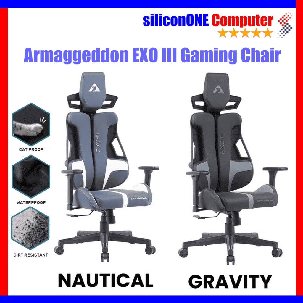 Armaggeddon Exo-III Ergonomic Back Support Gaming Chair