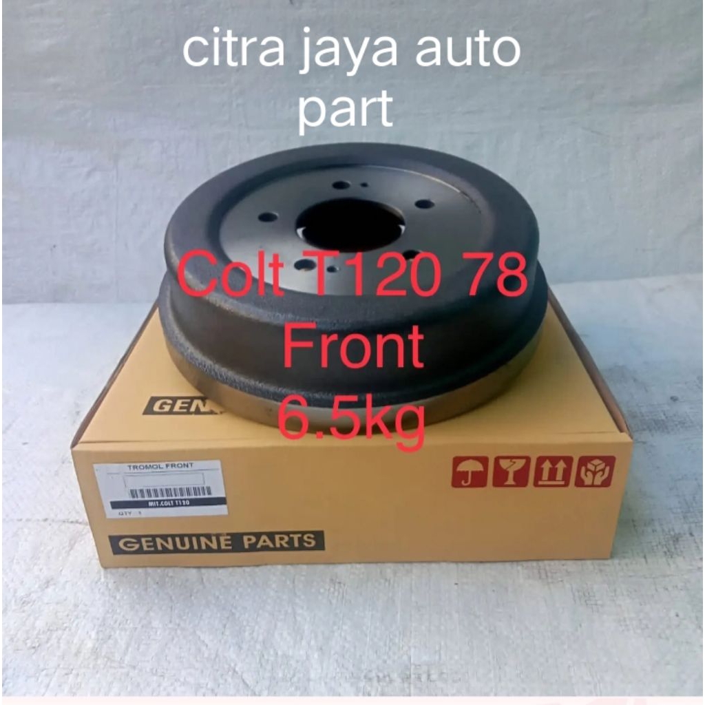 TROMOL DEPAN BRAKE DRUM FRONT COLT T120 78