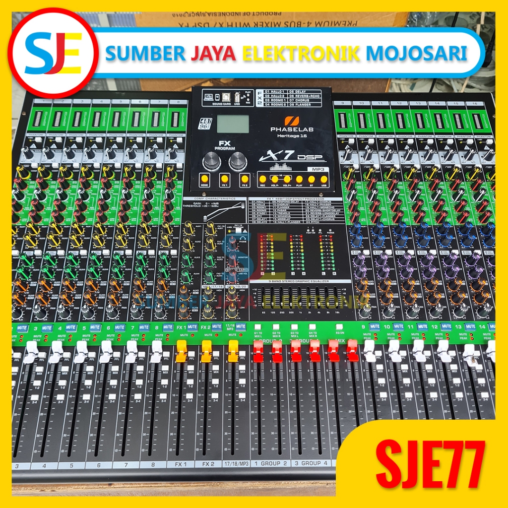 Mixer Phaselab Heritage 16 / Mixer Audio Phaselab 16 Channel Heritage 16