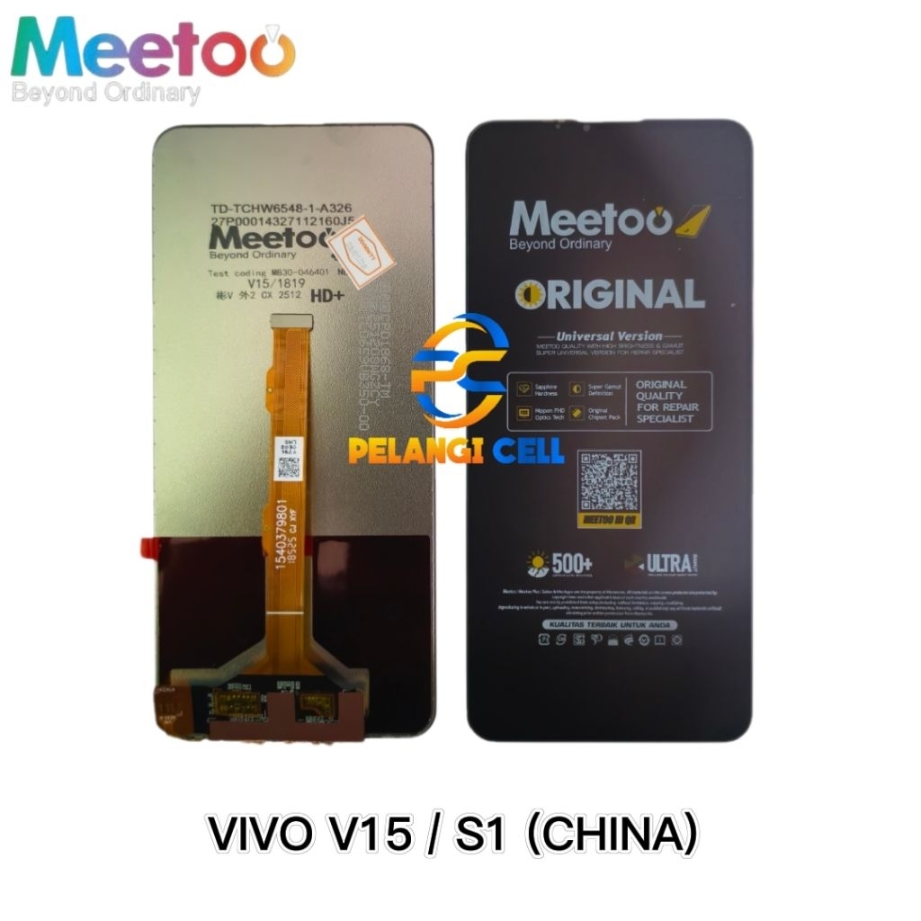 Layar Sentuh dan LCD Fullset Touchscreen VIVO V15 1819 - In-Cell, CROWN 3.0