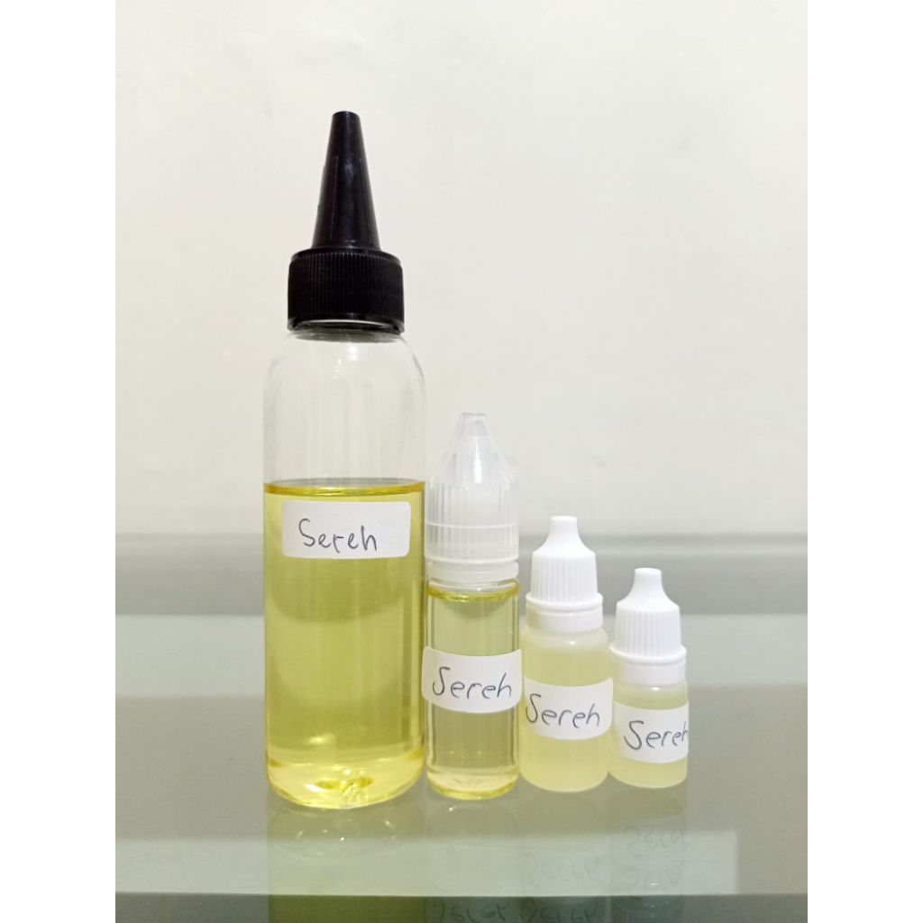 Essen Biang Sereh Murni Aroma nya kuat dan tahan lama.