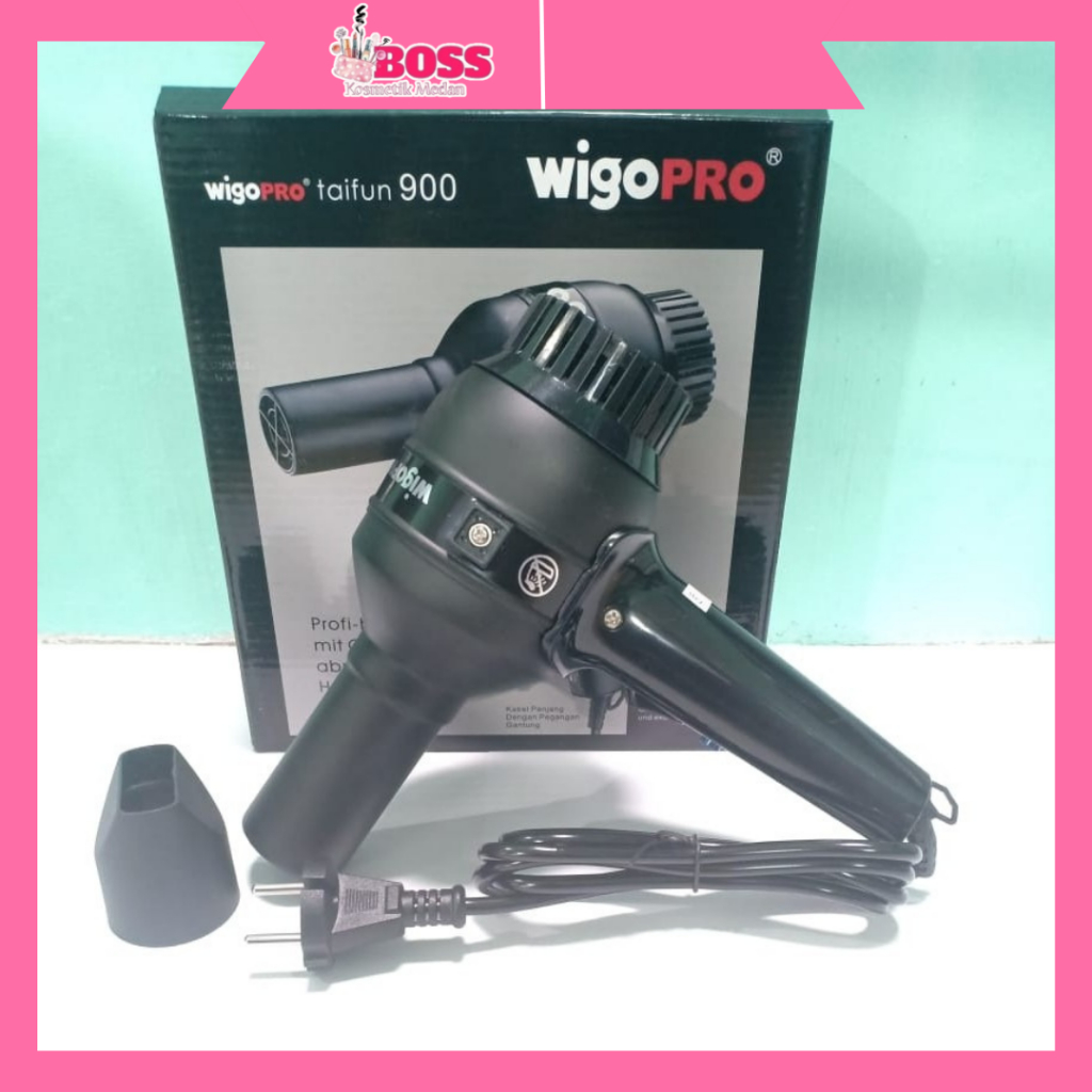 Hairdryer Wigo PRO Blower WigoPRO Pengering Rambut Wigo Taifun 900