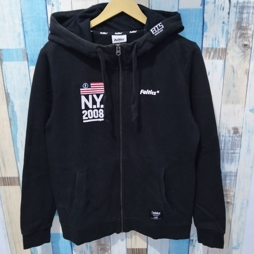 Hoodie Zipper feltics original