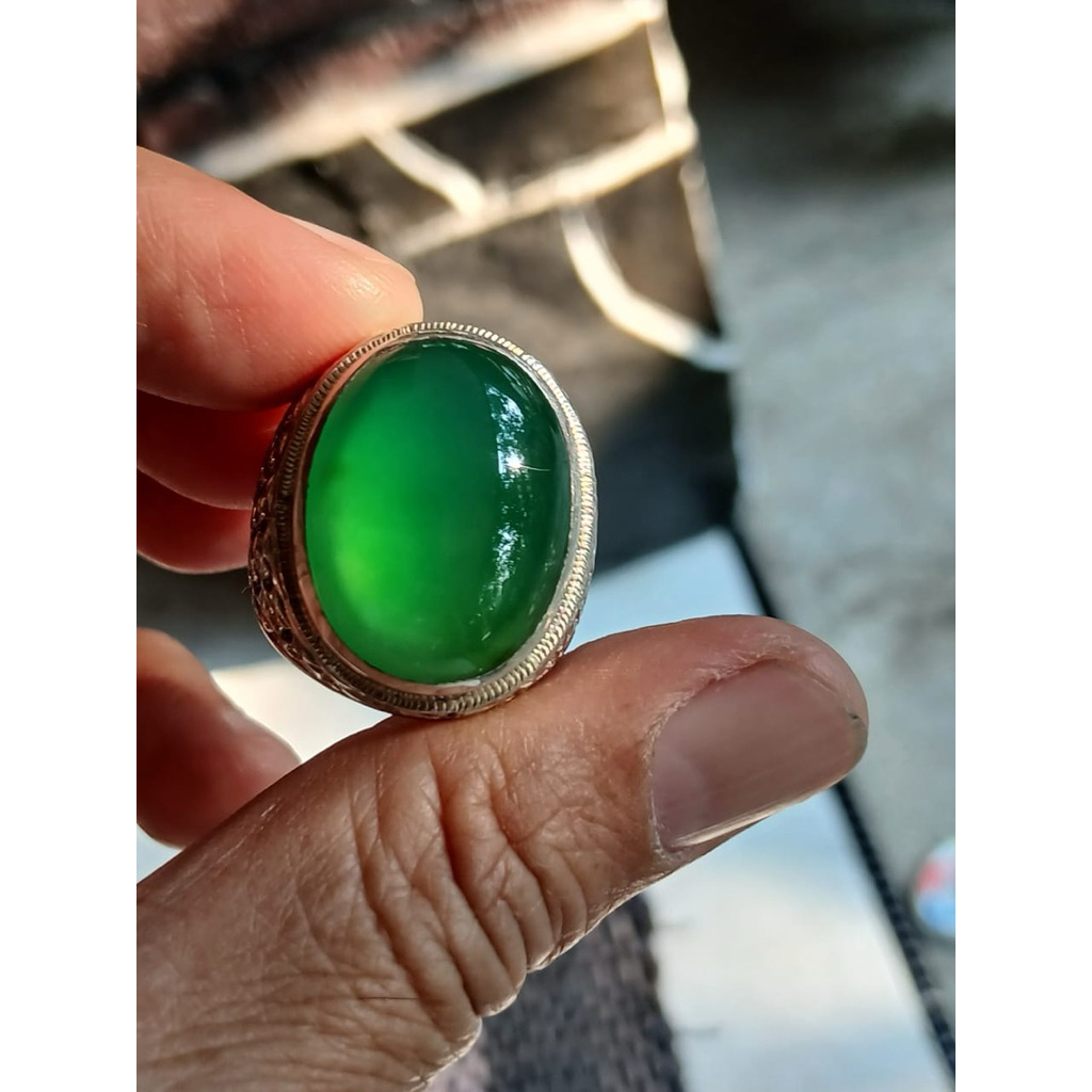 Batu Hijau Garut Darson Kristal Natural High Quality