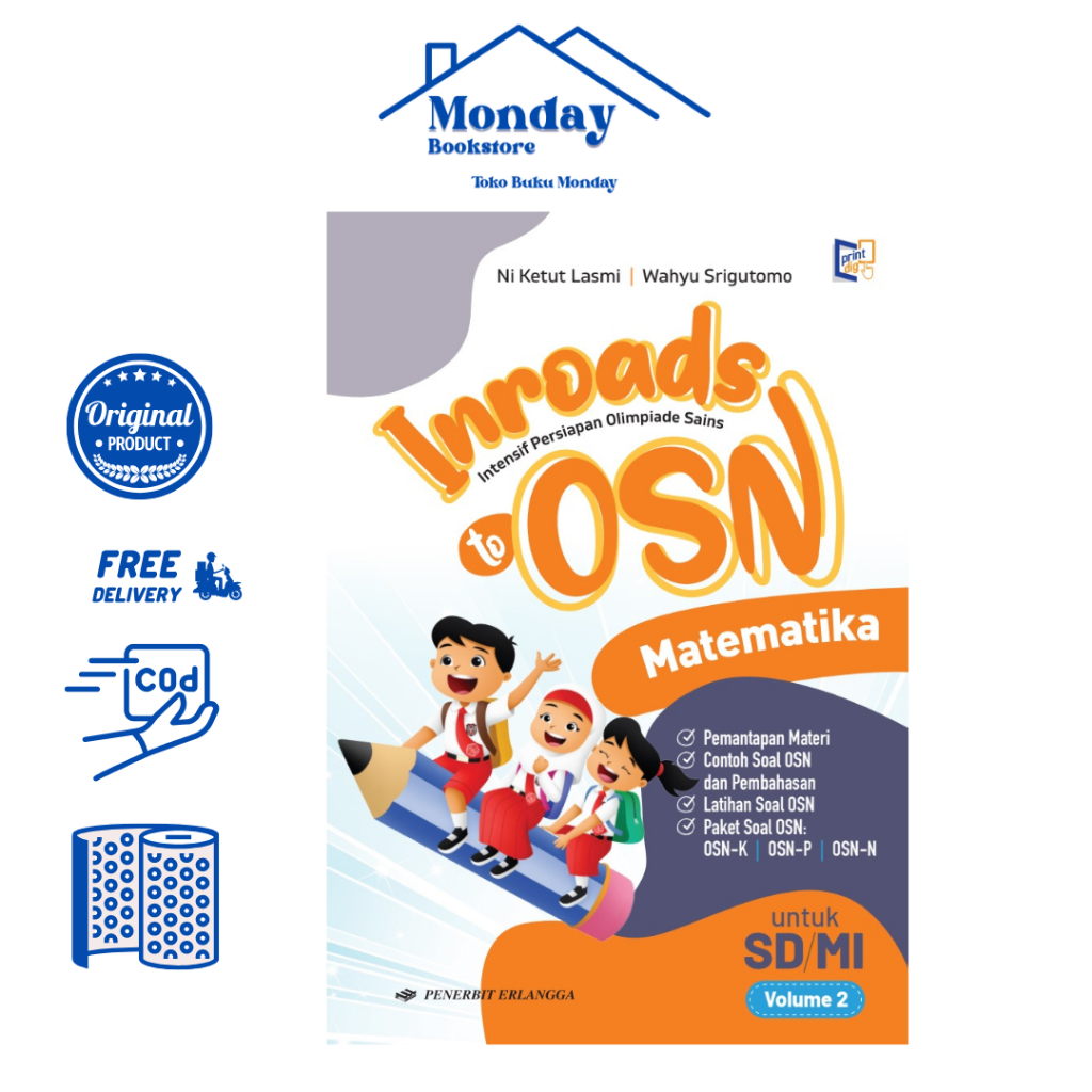 INROADS TO OSN MATEMATIKA SD/MI VOL.2 - ERLANGGA