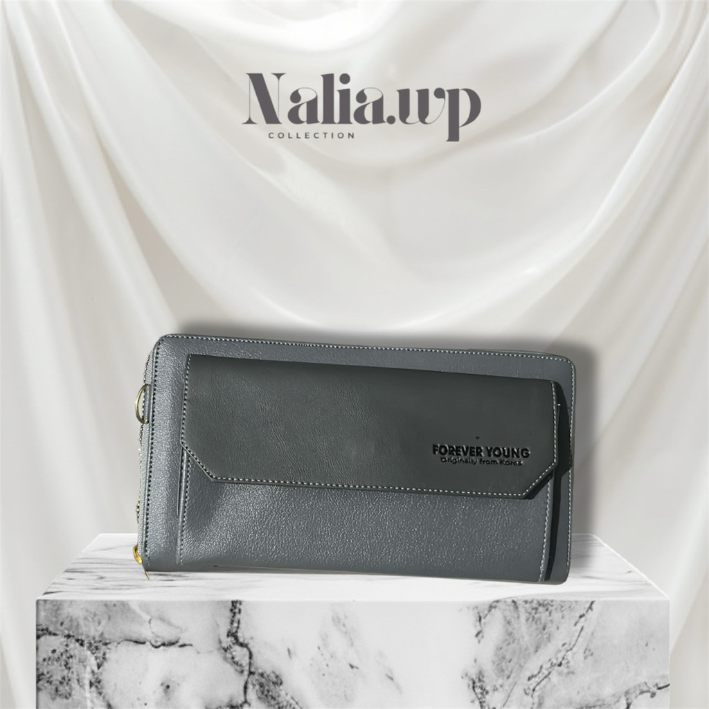 DOMPET WANITA PANJANG SIMPLE DAN ELEGAN | DOMPET WANITA LIPAT PANJANG