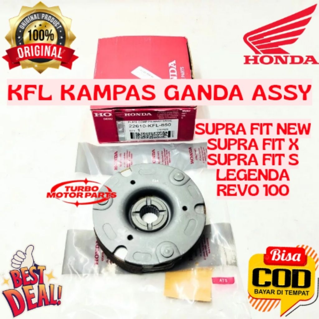 KAMPAS GANDA ASSY ORIGINAL HONDA KODE KFL, KAMPAS GANDA ASSY SUPRA FIT NEW, KAMPAS GANDA ASSY SUPRA 