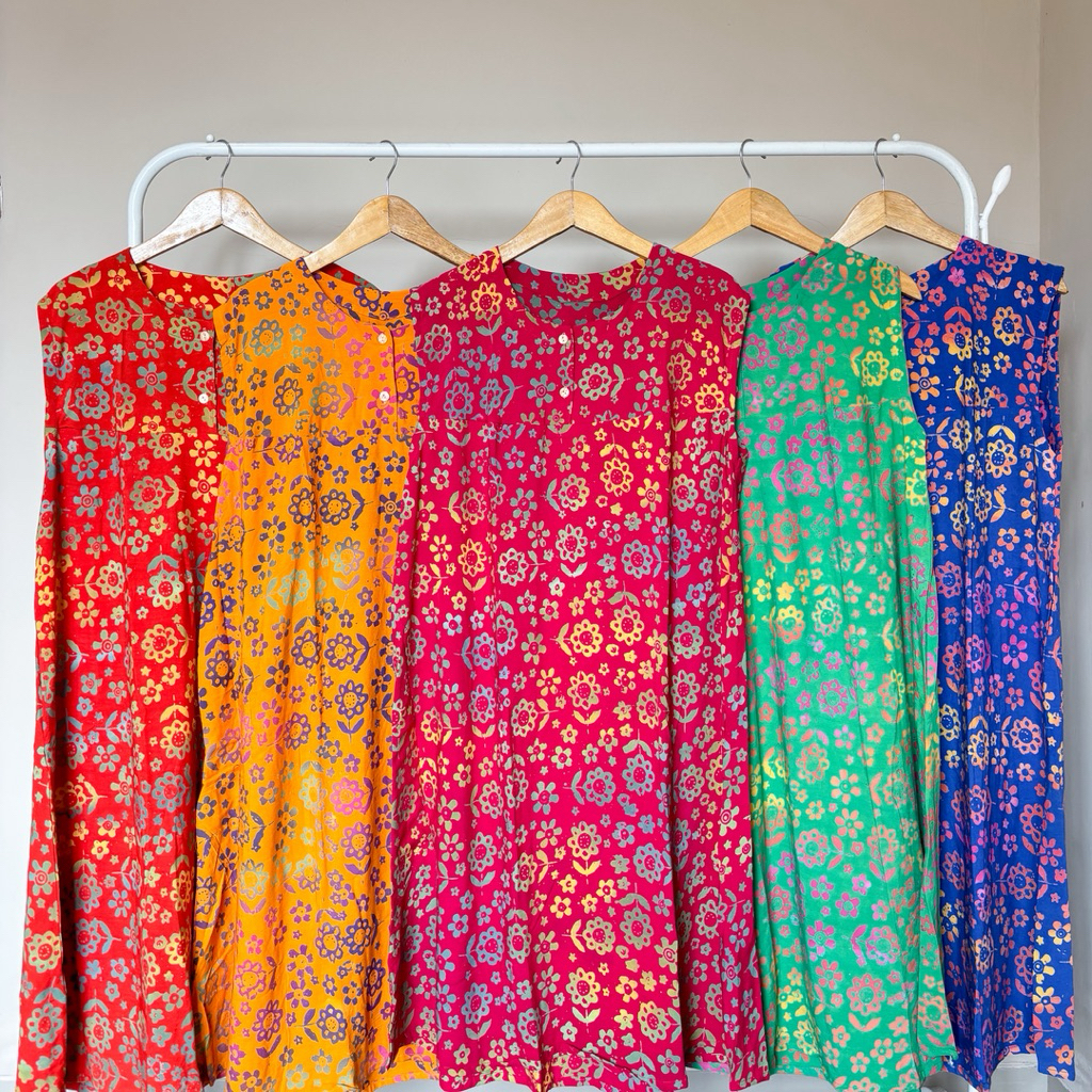 Daster Payung Tanpa Lengan Yukensi LD 110 cm