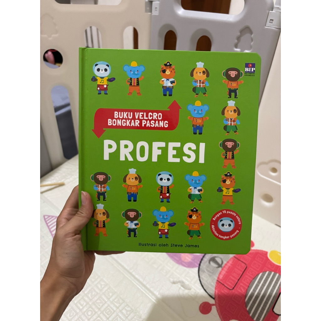 (preloved) buku lepas pasang profesi - gramedia
