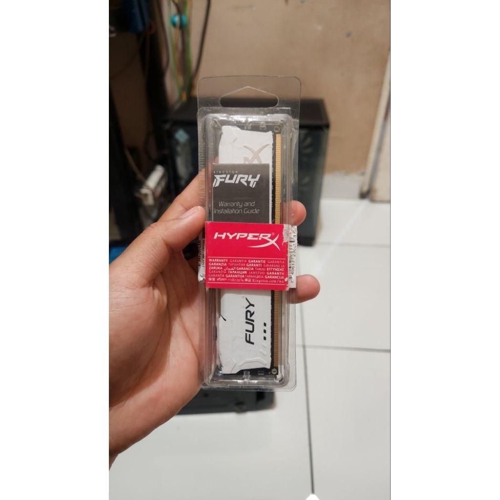 RAM 8gb HyperX Fury ddr3