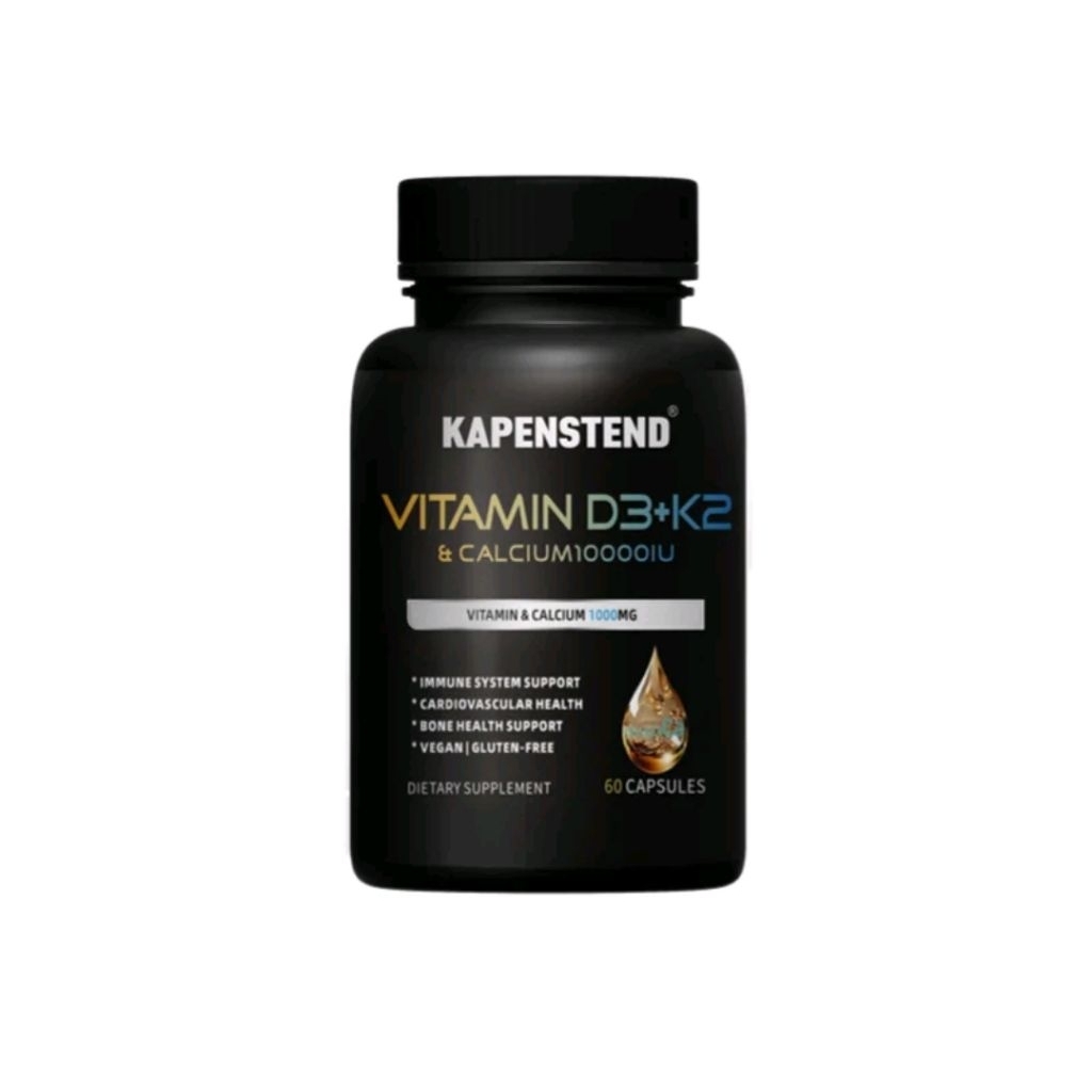 Kapenstend Vitamin D3 + K2 & Calcium 1000 mg