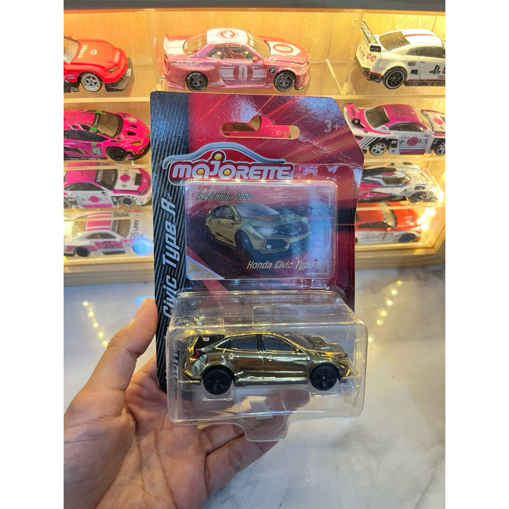 Mainan mobil majorette || honda civic type r 220c-11 gold edition 2020 : ORI DAN MURAH