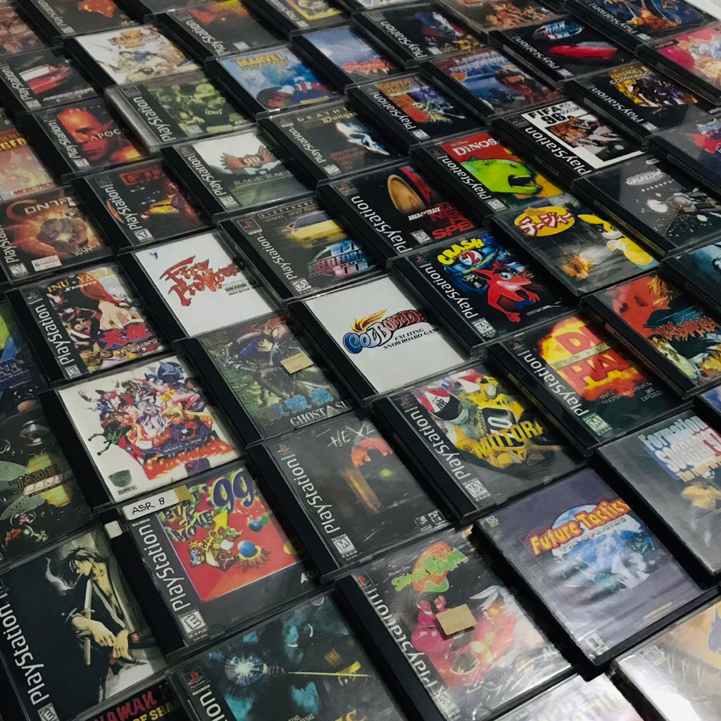 Kaset CD Playstation 1 / CD Game playstation 1 / Nostalgia