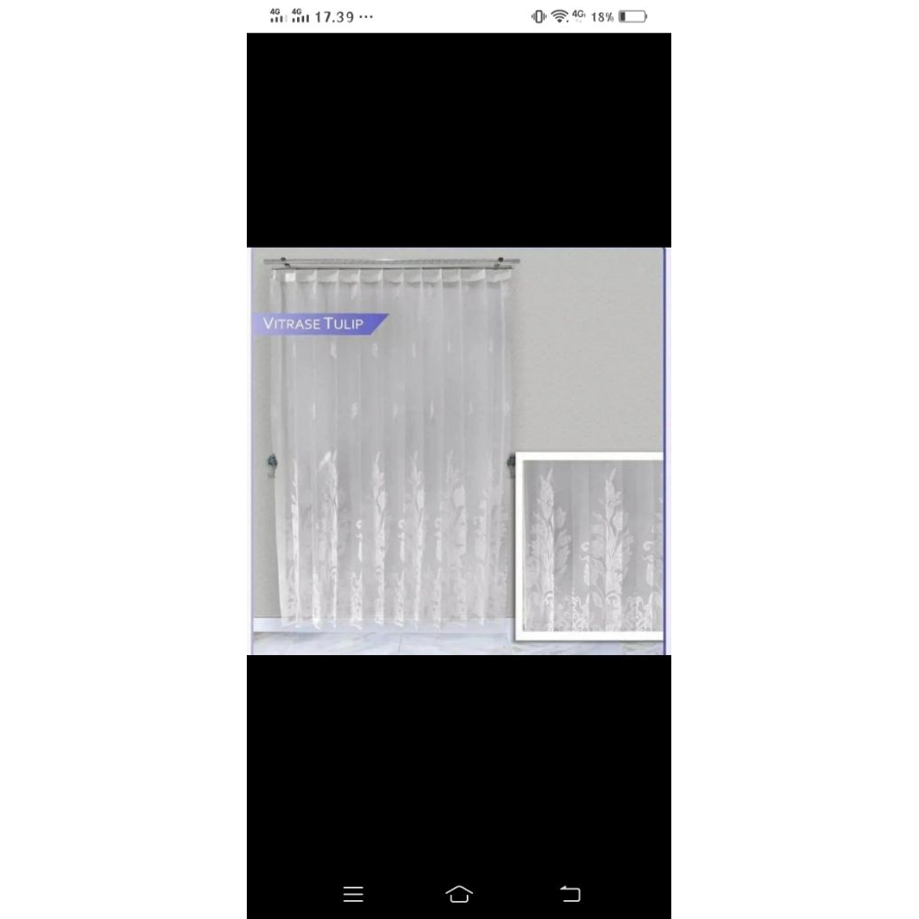 gorden vitrase gorden jendela atau pintu gorden dalaman